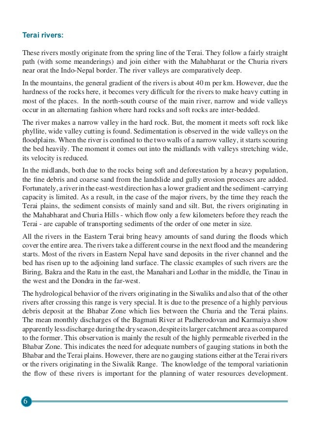 elaborate the importance of water resources in nepal essay on importance of water resources in nepali language